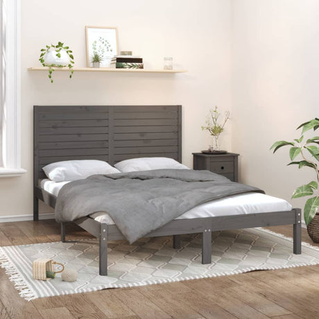 Bed Frame Without Mattress Small Double Solid Wood
