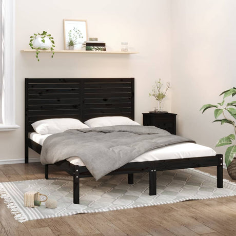 Bed Frame Without Mattress Small Double Solid Wood