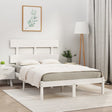 Bed Frame Without Mattress Small Double Solid Wood
