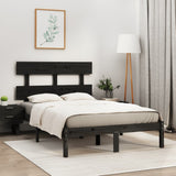 Bed Frame Without Mattress Small Double Solid Wood