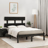 Bed Frame Without Mattress Small Double Solid Wood