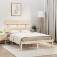 Bed Frame Without Mattress Small Double Solid Wood