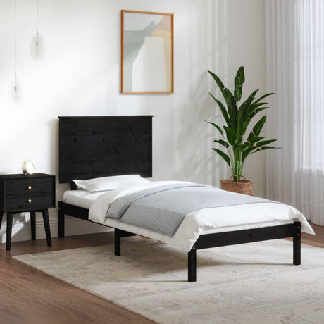 Bed Frame Without Mattress Solid Wood Pine