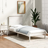 Bed Frame Without Mattress Solid Wood Pine