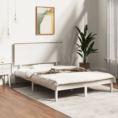 Bed Frame Without Mattress Solid Wood Pine