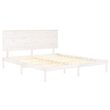 Bed Frame Without Mattress Solid Wood Pine