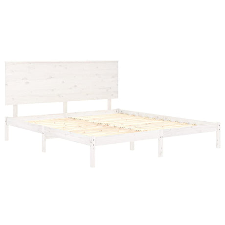 Bed Frame Without Mattress Solid Wood Pine