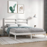 Bed Frame Without Mattress Solid Wood Pine
