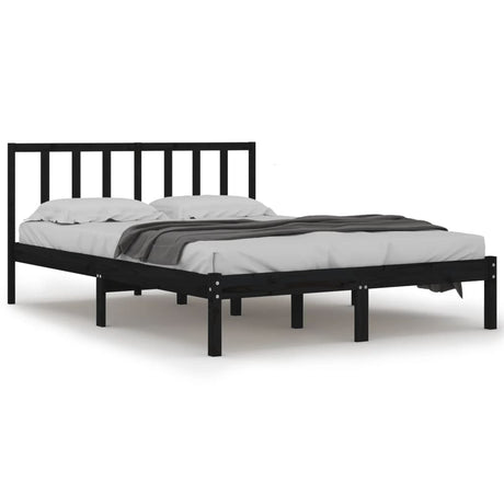 Bed Frame Without Mattress Solid Wood Pine