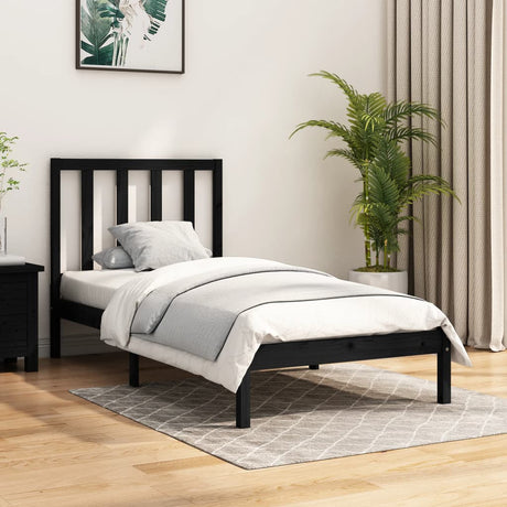 Bed Frame Without Mattress Solid Wood Pine King Size