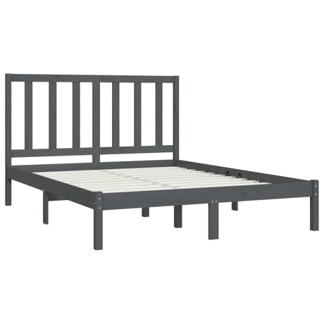 Bed Frame Without Mattress Solid Wood Pine King Size