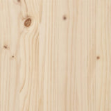 Bed Frame without Mattress 120x200 cm Solid Wood