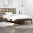 Bed Frame Without Mattress Solid Wood