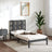Bed Frame Without Mattress Small Double Solid Wood