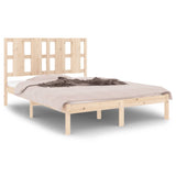Bed Frame without Mattress 120x200 cm  Solid Wood Pine