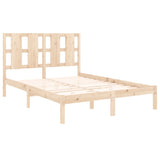 Bed Frame without Mattress 120x200 cm  Solid Wood Pine