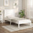Bed Frame Without Mattress Solid Wood Pine