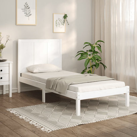 Bed Frame Without Mattress Solid Wood Pine