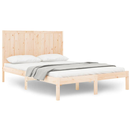 Bed Frame Without Mattress Solid Wood Pine