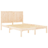 Bed Frame Without Mattress Solid Wood Pine