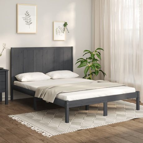 Bed Frame Without Mattress Solid Wood Pine