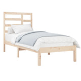 Bed Frame without Mattress Solid Wood 100x200 cm