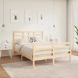 Bed Frame Without Mattress Solid Wood