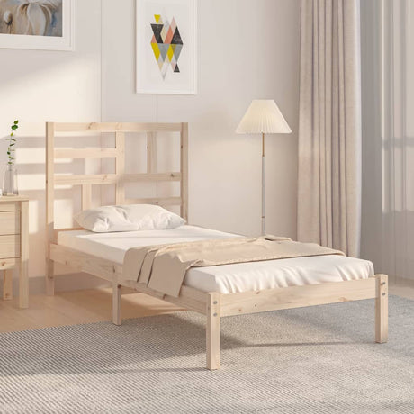 Bed Frame Without Mattress Solid Wood