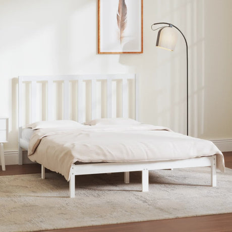 Bed Frame Without Mattress Solid Wood Pine