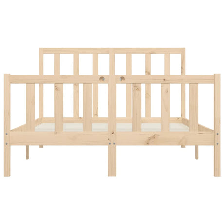 Bed Frame Without Mattress Solid Wood