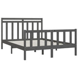 Bed Frame Without Mattress Solid Wood Pine King Size