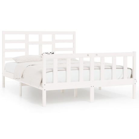 Bed Frame Without Mattress Solid Wood Pine