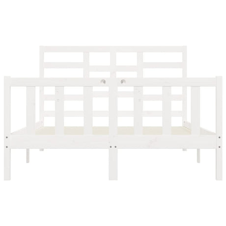 Bed Frame Without Mattress Solid Wood Pine