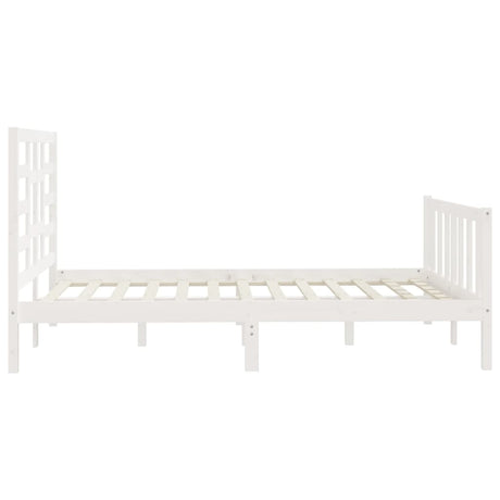 Bed Frame Without Mattress Solid Wood Pine