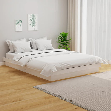 Bed Frame Without Mattress Solid Wood Double