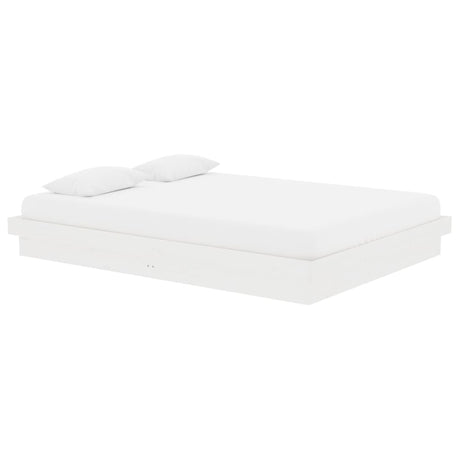Bed Frame Without Mattress Solid Wood Double