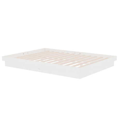 Bed Frame Without Mattress Solid Wood Double