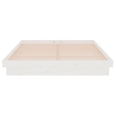 Bed Frame Without Mattress Solid Wood Double