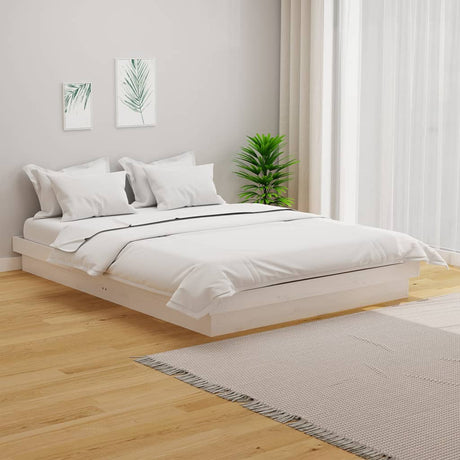 Bed Frame Without Mattress Solid Wood Double