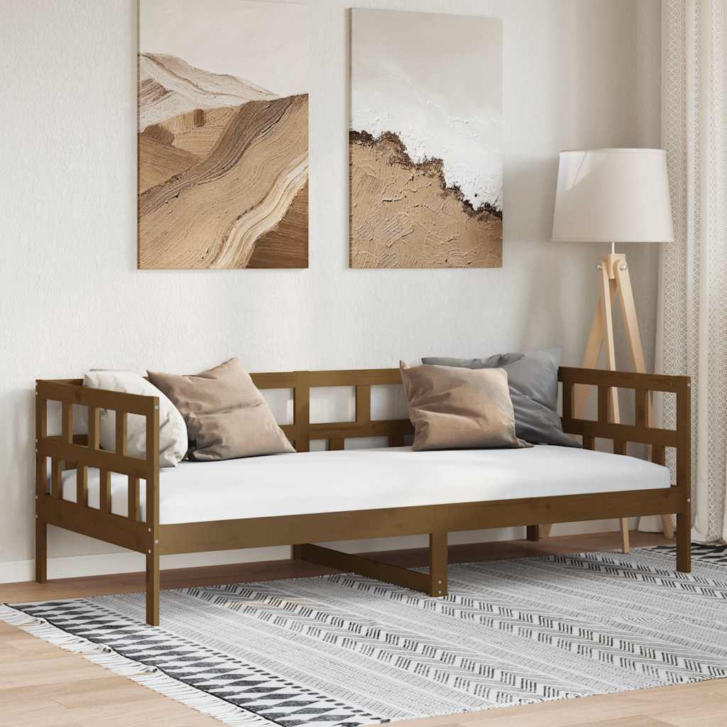 Day Bed Without Mattress Solid Wood Pine