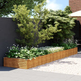 Garden Raised Bed 482x100x36 cm Corten Steel