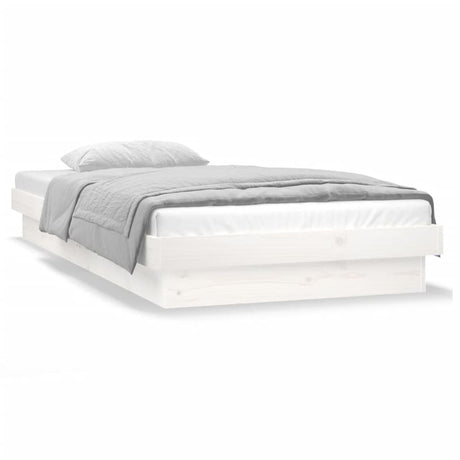 Led Bed Frame Without Mattress Solid Wood