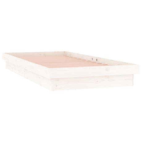 Led Bed Frame Without Mattress Solid Wood