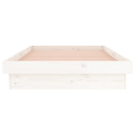 Led Bed Frame Without Mattress Solid Wood