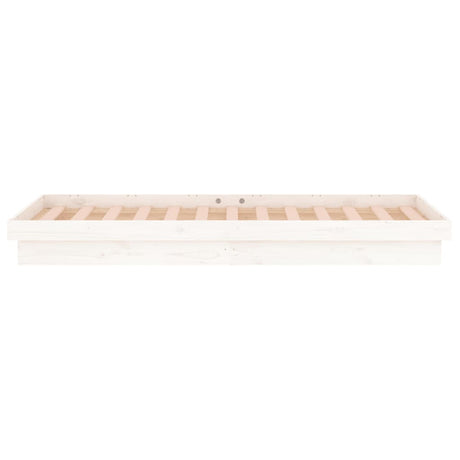 Led Bed Frame Without Mattress Solid Wood