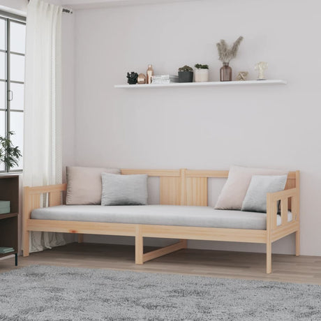Day Bed Without Mattress Solid Wood Pine Single