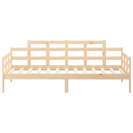 Day Bed Without Mattress Solid Wood Pine Single