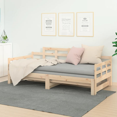 Pull-Out Day Bed Without Mattress 2X(90X200) Cm