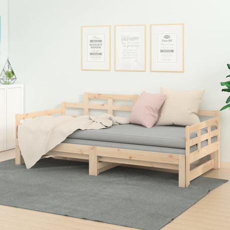 Pull-Out Day Bed Without Mattress 2X(90X200) Cm
