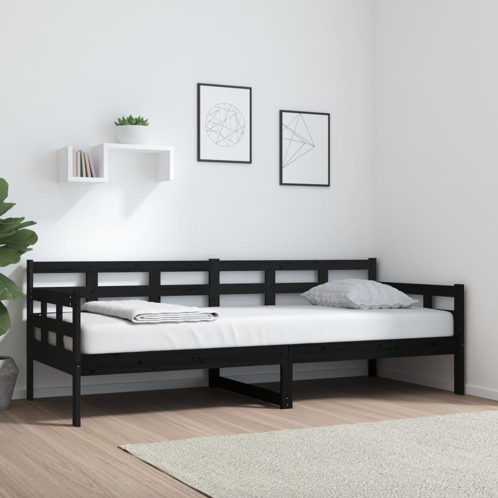 Day Bed Without Mattress Solid Wood Pine Single